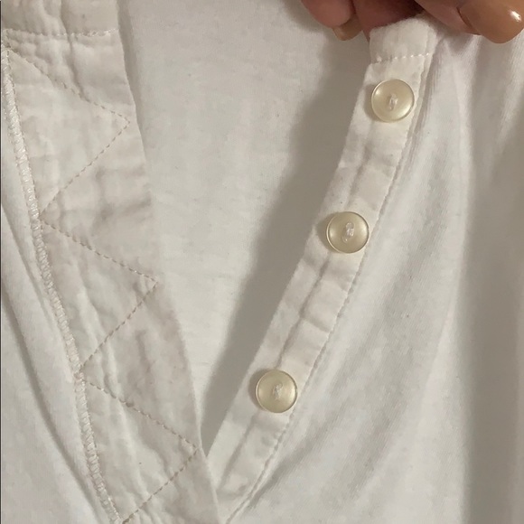 American Eagle Loose Henley Tank (58) - Picture 3 of 3